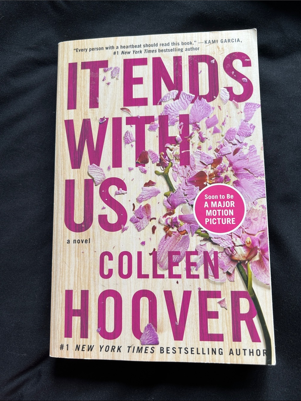 It Ends With Us Paperback Novel - Pink Cover